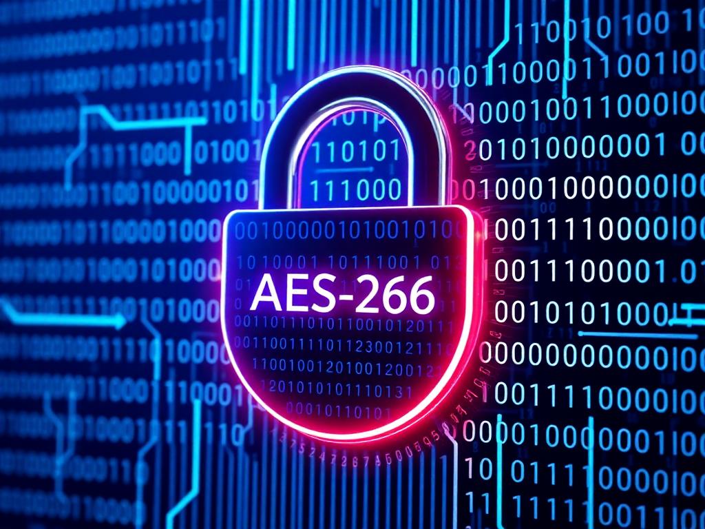 AES-256 encrypted